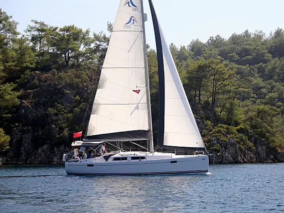 Bareboat Sail boat Hanse 385 Ariel - details