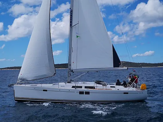 Bareboat Sail boat Hanse 505 Painkiller - details